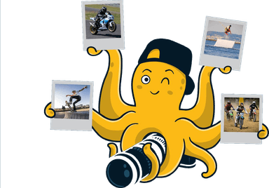 Mascotte OCTOPICS